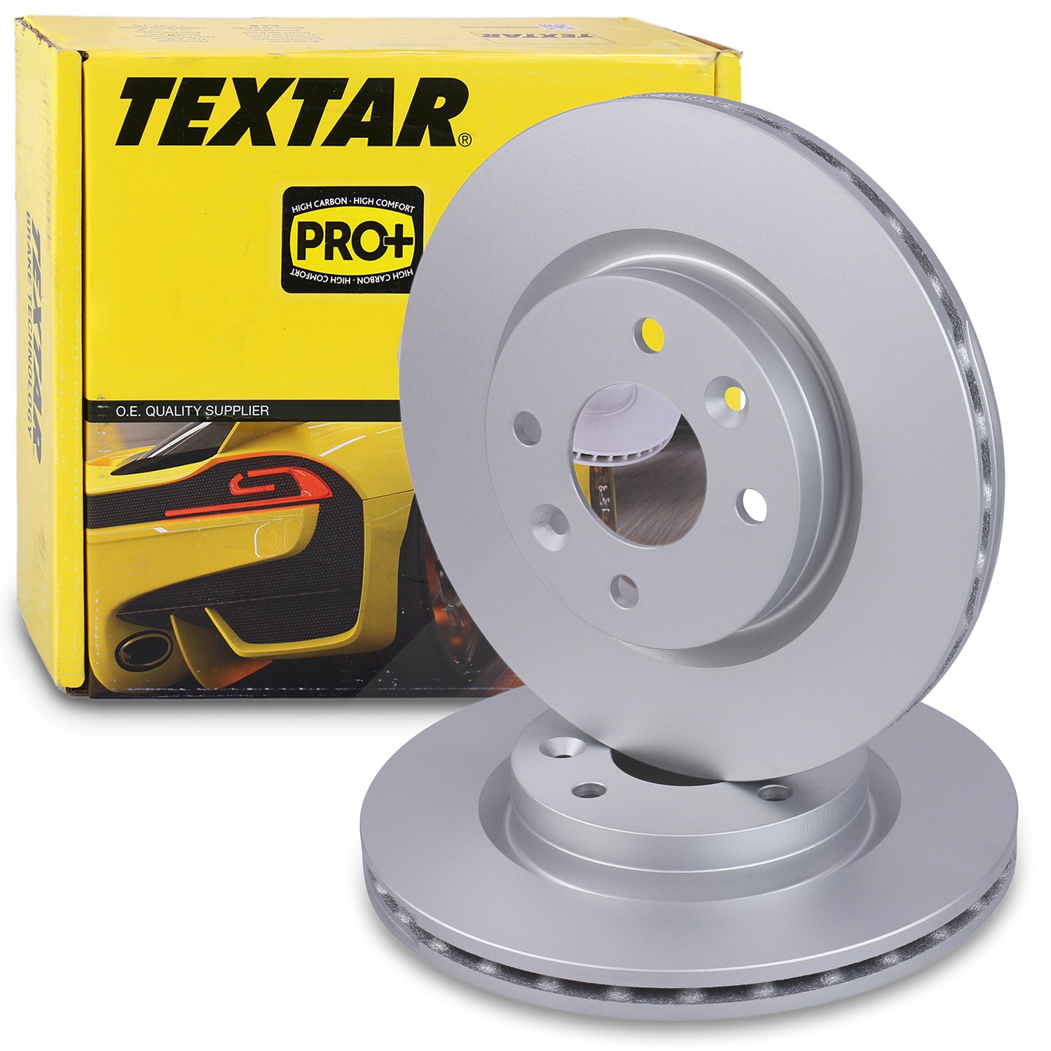 Textar Bremsscheibe [Hersteller-Nr. 92292103] für Nissan, Renault, Dacia, Lada