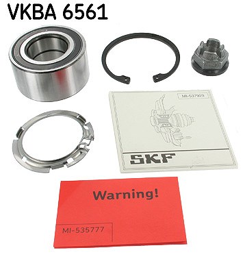 Skf Radlagersatz [Hersteller-Nr. VKBA6561] für Dacia, Renault