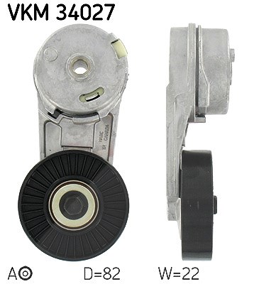 Skf Spannrolle, Keilrippenriemen [Hersteller-Nr. VKM34027] für Cadillac, Saab, Chevrolet, Alfa Romeo, Fiat, Opel, Vauxhall