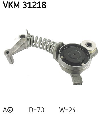 Skf Spannrolle, Keilrippenriemen [Hersteller-Nr. VKM31218] für Audi