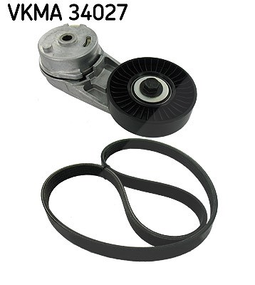 Skf Keilrippenriemensatz [Hersteller-Nr. VKMA34027] für Saab, Opel, Chevrolet, Vauxhall, Fiat, Cadillac