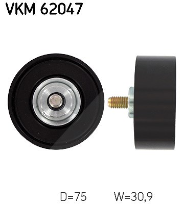 Skf Umlenk-/Führungsrolle, Keilrippenriemen [Hersteller-Nr. VKM62047] für Infiniti, Nissan