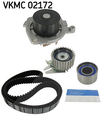 Skf Wasserpumpe + Zahnriemensatz [Hersteller-Nr. VKMC02172] für Lancia, Fiat