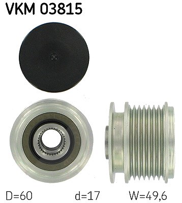 Skf Generatorfreilauf [Hersteller-Nr. VKM03815] für Mercedes-Benz