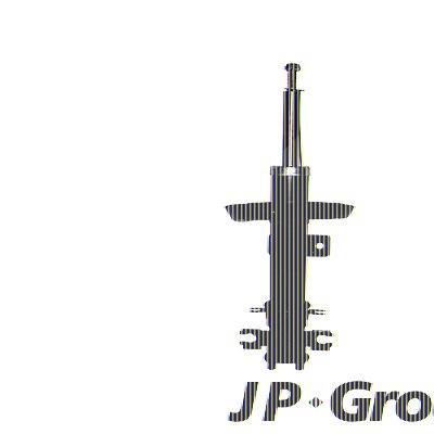 Jp Group Stoßdämpfer [Hersteller-Nr. 3342101670] für Abarth, Fiat