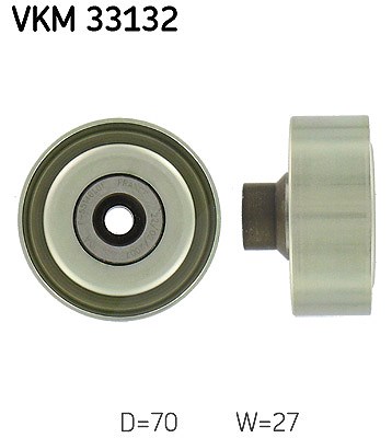 Skf Umlenk-/Führungsrolle, Keilrippenriemen [Hersteller-Nr. VKM33132] für Peugeot, Citroën
