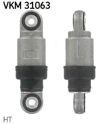 Skf Spannrolle, Keilrippenriemen [Hersteller-Nr. VKM31063] für VW