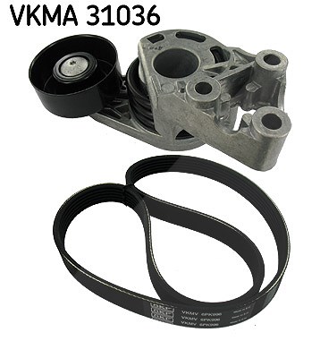 Skf Keilrippenriemensatz [Hersteller-Nr. VKMA31036] für Skoda, VW, Audi, Seat