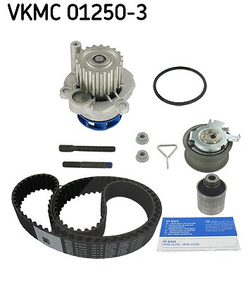 Skf Wasserpumpe + Zahnriemensatz [Hersteller-Nr. VKMC01250-3] für VW, Audi, Seat