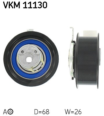 Skf Spannrolle, Zahnriemen [Hersteller-Nr. VKM11130] für Seat, Audi, VW, Skoda