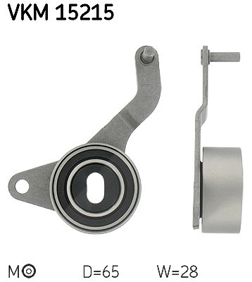 Skf Spannrolle, Zahnriemen [Hersteller-Nr. VKM15215] für Vauxhall, Opel