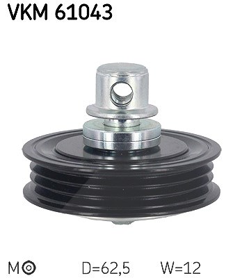 Skf Spannrolle, Keilrippenriemen [Hersteller-Nr. VKM61043] für Toyota