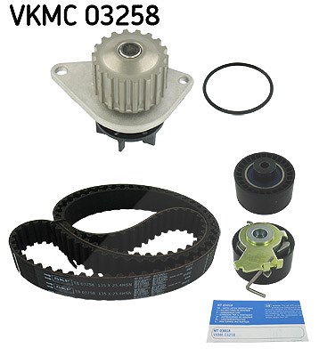 Skf Wasserpumpe + Zahnriemensatz [Hersteller-Nr. VKMC03258] für Peugeot, Citroën