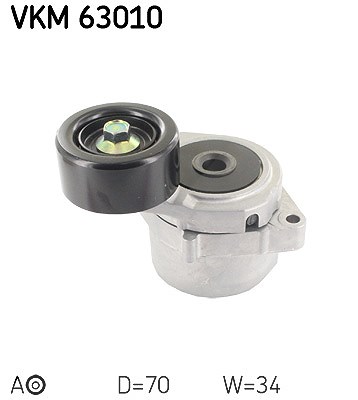 Skf Spannrolle, Keilrippenriemen [Hersteller-Nr. VKM63010] für Honda