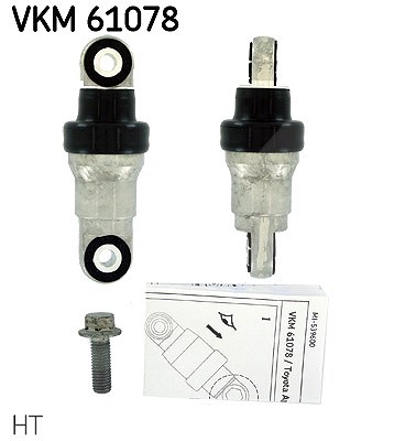 Skf Spannrolle, Keilrippenriemen [Hersteller-Nr. VKM61078] für Toyota