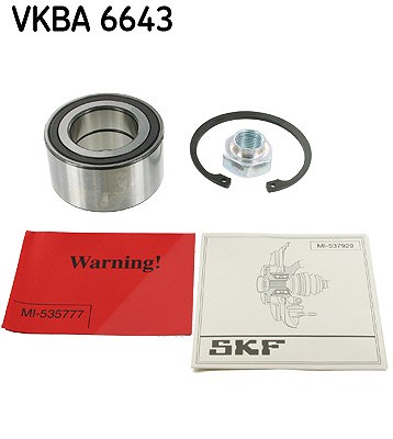 Skf Radlagersatz [Hersteller-Nr. VKBA6643] für Opel