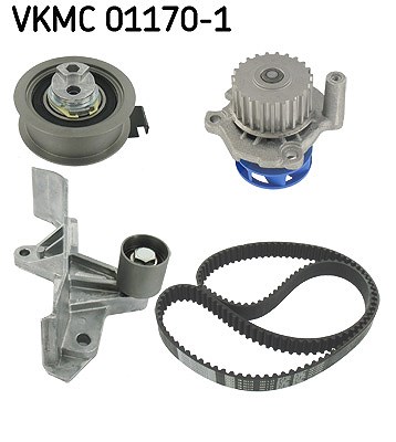 Skf Wasserpumpe + Zahnriemensatz [Hersteller-Nr. VKMC01170-1] für Audi