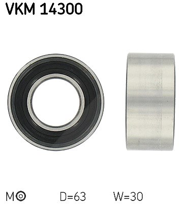 Skf Spannrolle, Zahnriemen [Hersteller-Nr. VKM14300] für Ford