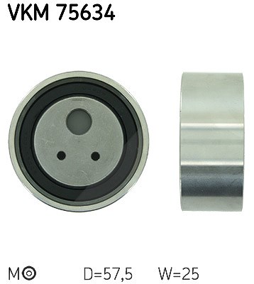 Skf Spannrolle, Zahnriemen [Hersteller-Nr. VKM75634] für Mitsubishi