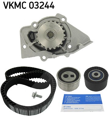 Skf Wasserpumpe + Zahnriemensatz [Hersteller-Nr. VKMC03244] für Citroën, Toyota, Peugeot, Fiat
