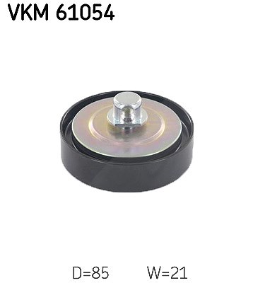 Skf Umlenk-/Führungsrolle, Keilrippenriemen [Hersteller-Nr. VKM61054] für Toyota
