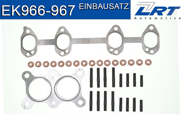Lrt Montagesatz, Abgaskrümmer [Hersteller-Nr. EK966-967] für Audi, Seat, Skoda, VW