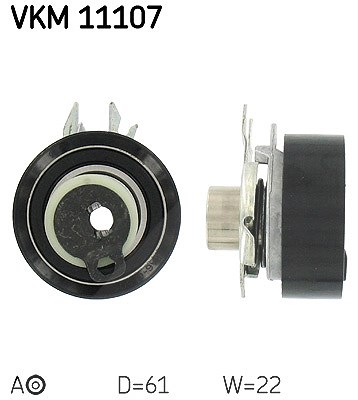 Skf Spannrolle, Zahnriemen [Hersteller-Nr. VKM11107] für Seat, VW