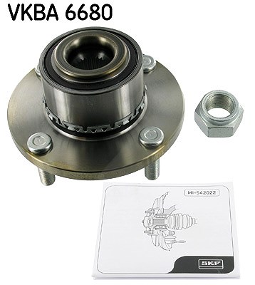 Skf Radlagersatz [Hersteller-Nr. VKBA6680] für Smart, Mitsubishi