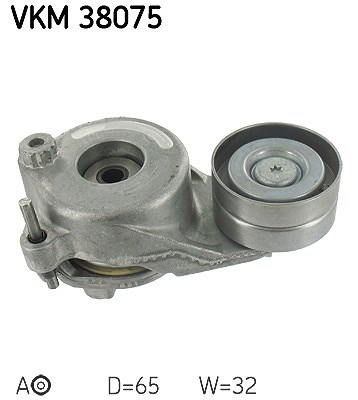 Skf Spannrolle, Keilrippenriemen [Hersteller-Nr. VKM38075] für Mercedes-Benz