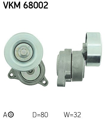 Skf Spannrolle, Keilrippenriemen [Hersteller-Nr. VKM68002] für Subaru