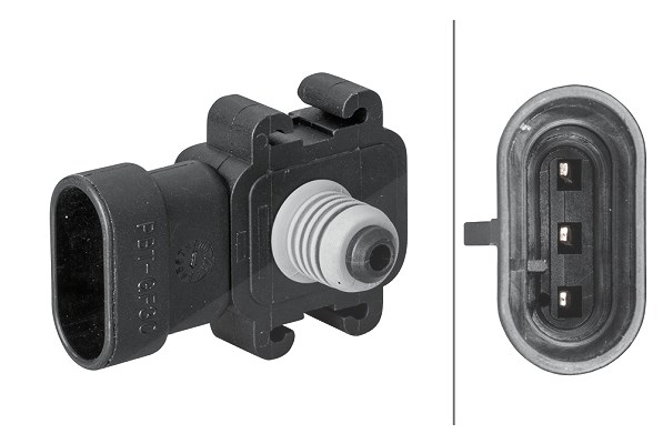 Hella Sensor, Saugrohrdruck [Hersteller-Nr. 6PP009400-201] für Nissan, Renault