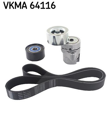 Skf Keilrippenriemensatz [Hersteller-Nr. VKMA64116] für Mazda