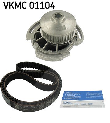 Skf Wasserpumpe + Zahnriemensatz [Hersteller-Nr. VKMC01104] für VW, Seat