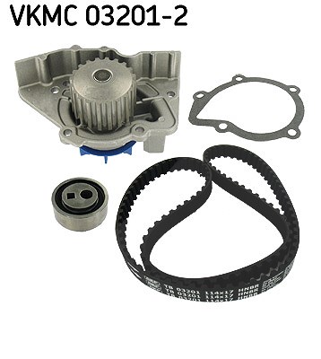 Skf Wasserpumpe + Zahnriemensatz [Hersteller-Nr. VKMC03201-2] für Citroën, Fiat, Lancia, Peugeot
