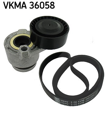 Skf Keilrippenriemensatz [Hersteller-Nr. VKMA36058] für Renault, Nissan