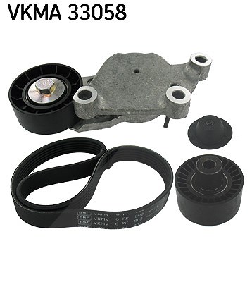 Skf Keilrippenriemensatz [Hersteller-Nr. VKMA33058] für Peugeot, Ford, Mazda, Citroën, Mini, Toyota