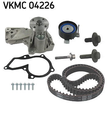 Skf Wasserpumpe + Zahnriemensatz [Hersteller-Nr. VKMC04226] für Ford, Volvo
