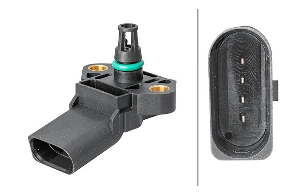 Hella Sensor, Ladedruck [Hersteller-Nr. 6PP009400-251] für VW, Audi, Seat, Skoda