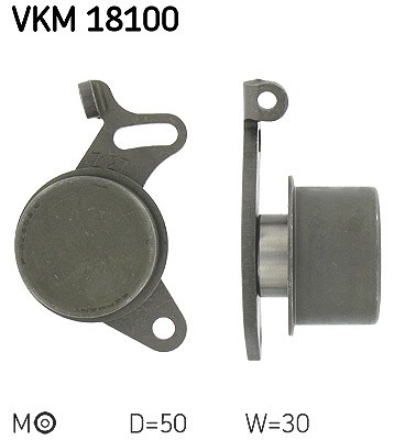 Skf Spannrolle, Zahnriemen [Hersteller-Nr. VKM18100] für BMW