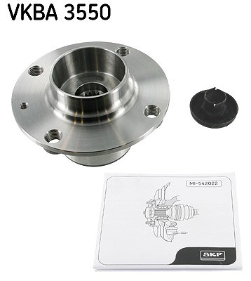 Skf Radlagersatz [Hersteller-Nr. VKBA3550] für Audi, VW