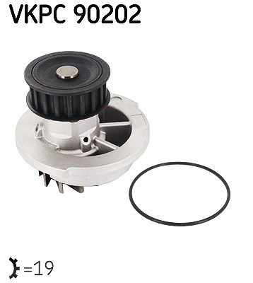 Skf Wasserpumpe [Hersteller-Nr. VKPC90202] für Daewoo, Chevrolet, Fso