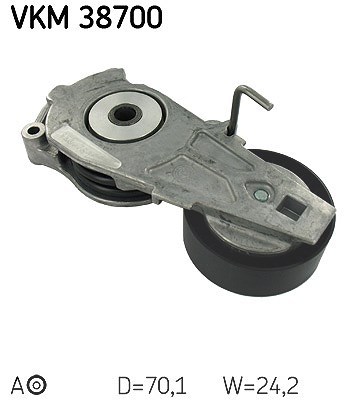 Skf Spannrolle, Keilrippenriemen [Hersteller-Nr. VKM38700] für Mini