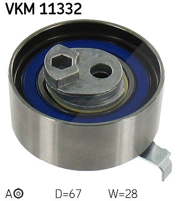 Skf Spannrolle, Zahnriemen [Hersteller-Nr. VKM11332] für VW, Audi