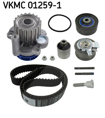 Skf Wasserpumpe + Zahnriemensatz [Hersteller-Nr. VKMC01259-1] für VW, Seat, Skoda, Audi