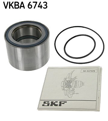 Skf Radlagersatz [Hersteller-Nr. VKBA6743] für Nissan, Vauxhall, Renault, Opel