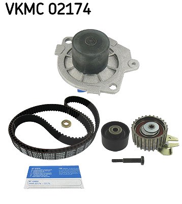 Skf Wasserpumpe + Zahnriemensatz [Hersteller-Nr. VKMC02174] für Fiat