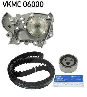 Skf Wasserpumpe + Zahnriemensatz [Hersteller-Nr. VKMC06000] für Renault