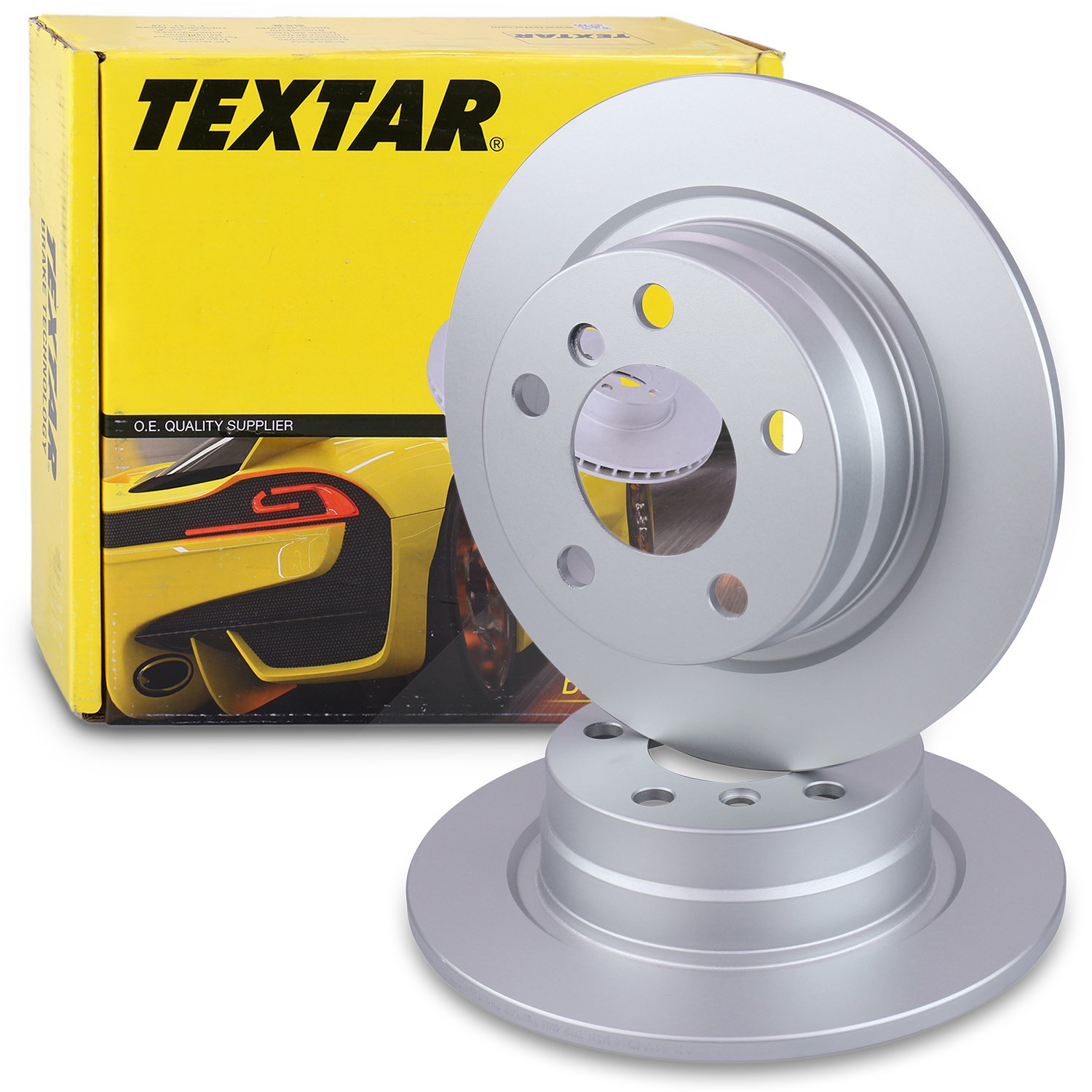 Textar 2x Bremsscheibe voll hinten [Hersteller-Nr. 40383354] für BMW