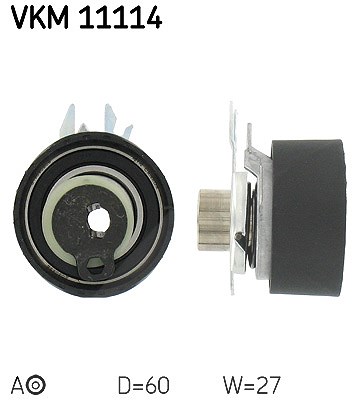 Skf Spannrolle, Zahnriemen [Hersteller-Nr. VKM11114] für Seat, VW
