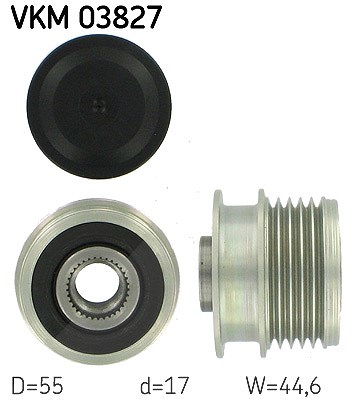 Skf Generatorfreilauf [Hersteller-Nr. VKM03827] für Mercedes-Benz